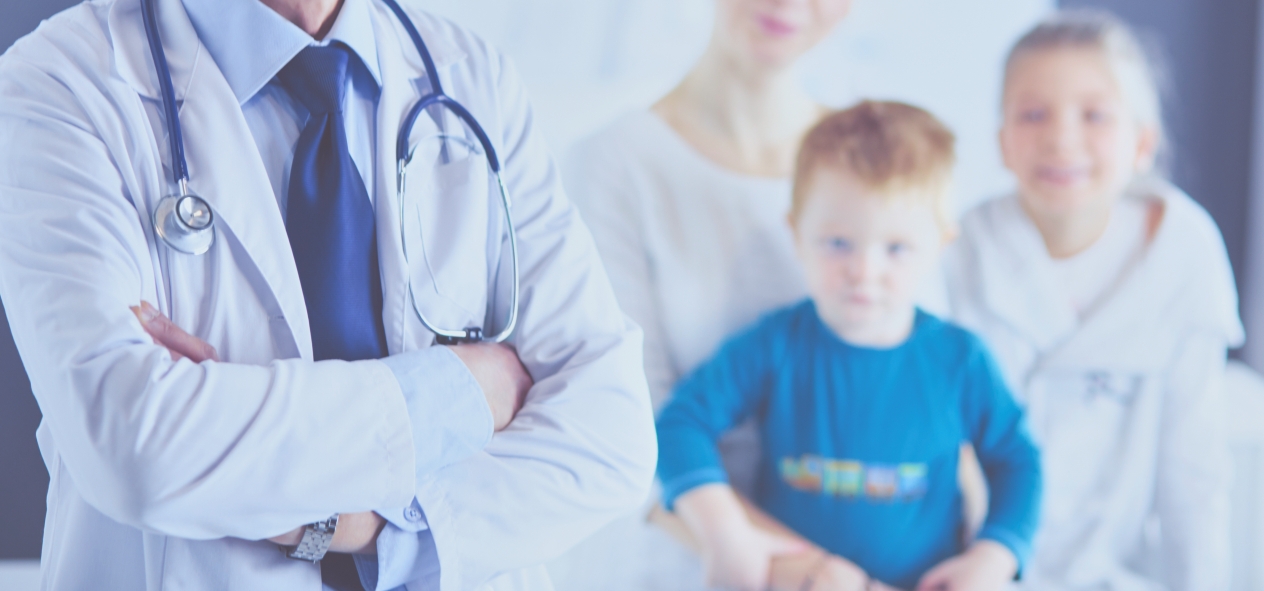 Clinical research center's principal investigator staff and family who participated in a clinical trial.
