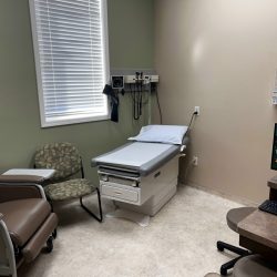 Clinicla research center secluded clinic rooms designed for patient convenience and comfort.