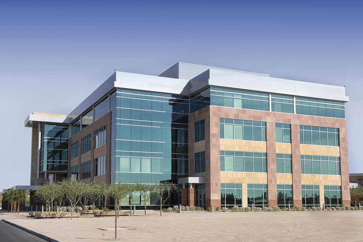Pharmaceutical company buidling.